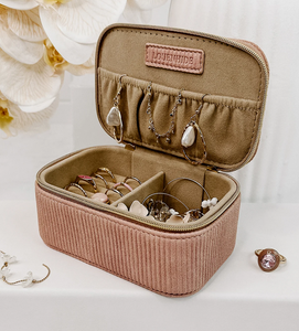 Small Jewelry Box Beige