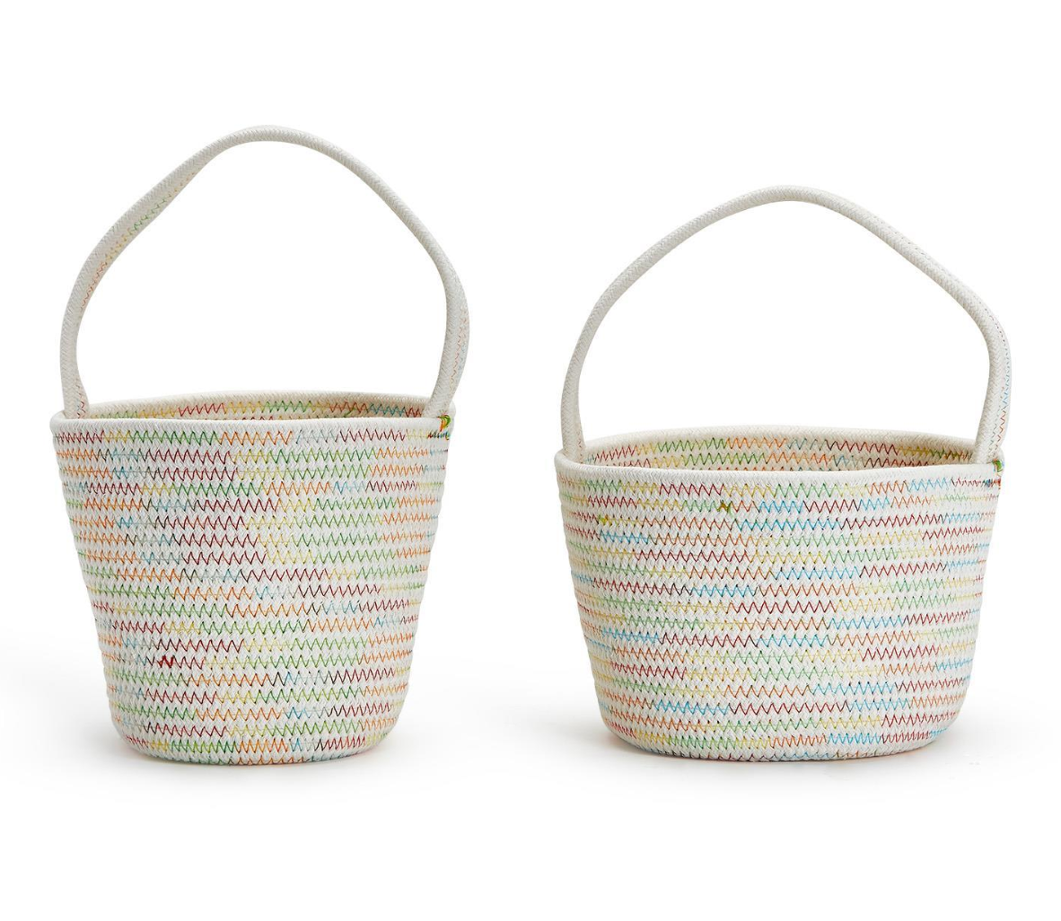 Rainbow Basket With Handle