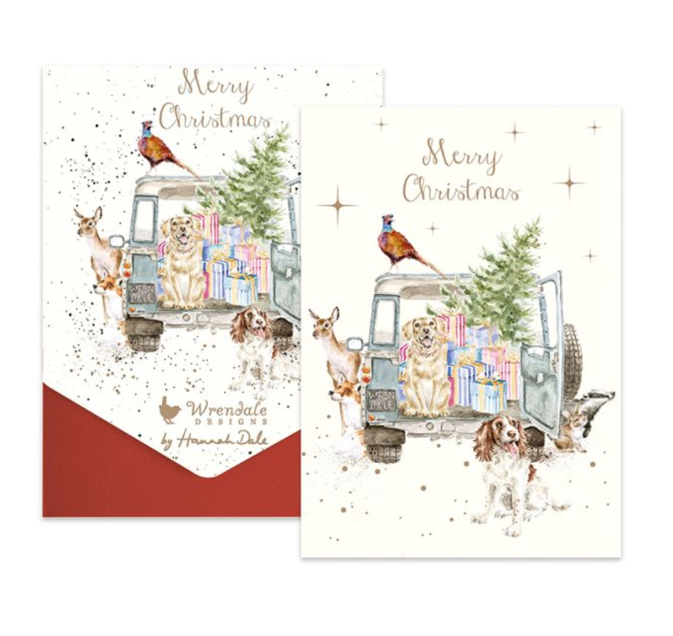 Driving Home for Christmas - 8 Boxed Cards