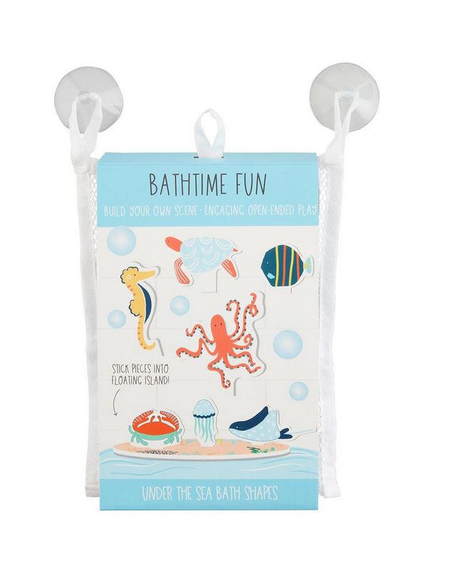 Blue Ocean Bath Sticker Set