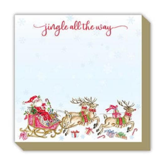 Jingle All The Way Luxe Notepad