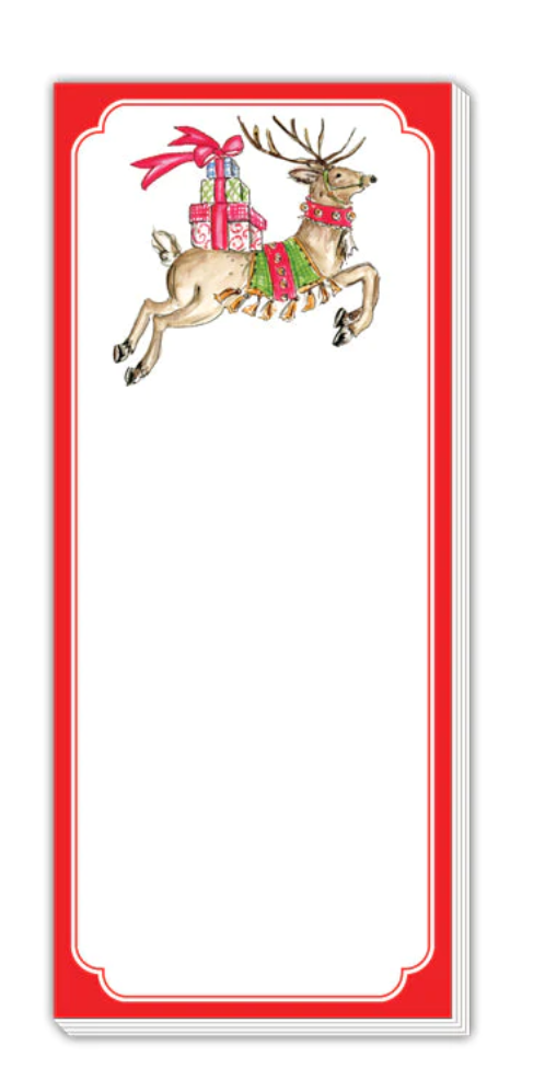 Prancer With Packages Notepad