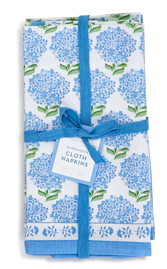 Hydrangea Napkins - Set of 4