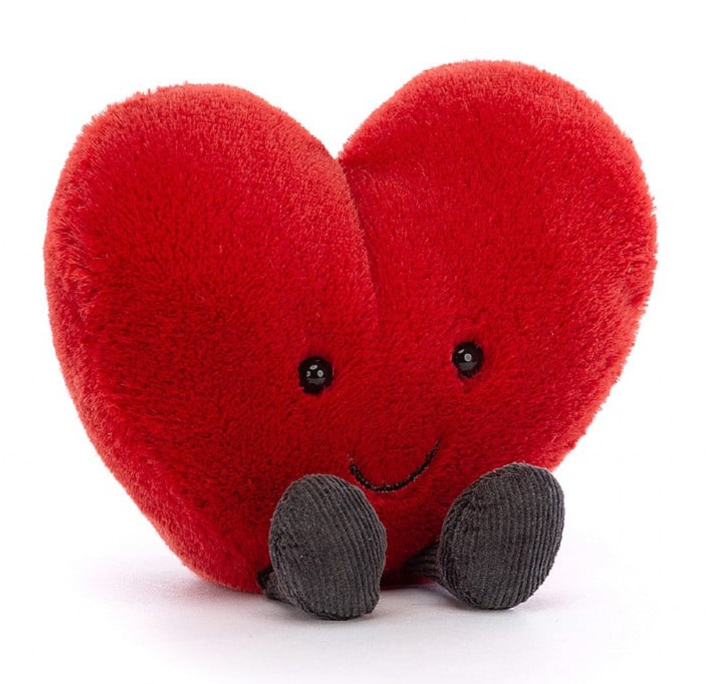 Amuseable Red Heart Plush - Large