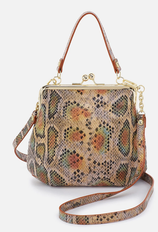 Alba Crossbody - Opal Snake Print