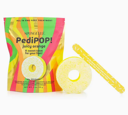 Juicy Orange Pedi Pop & Nail File