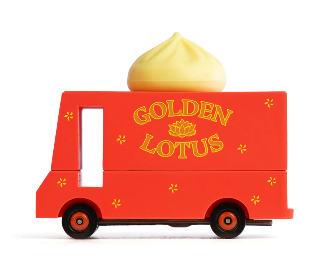 Dumpling Van Push Toy