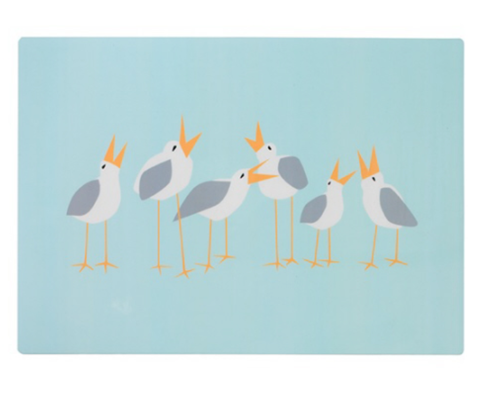 Seagulls Vinyl Placemat