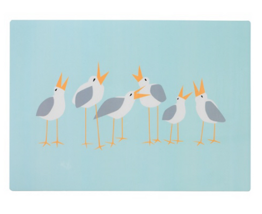 Seagulls Vinyl Placemat