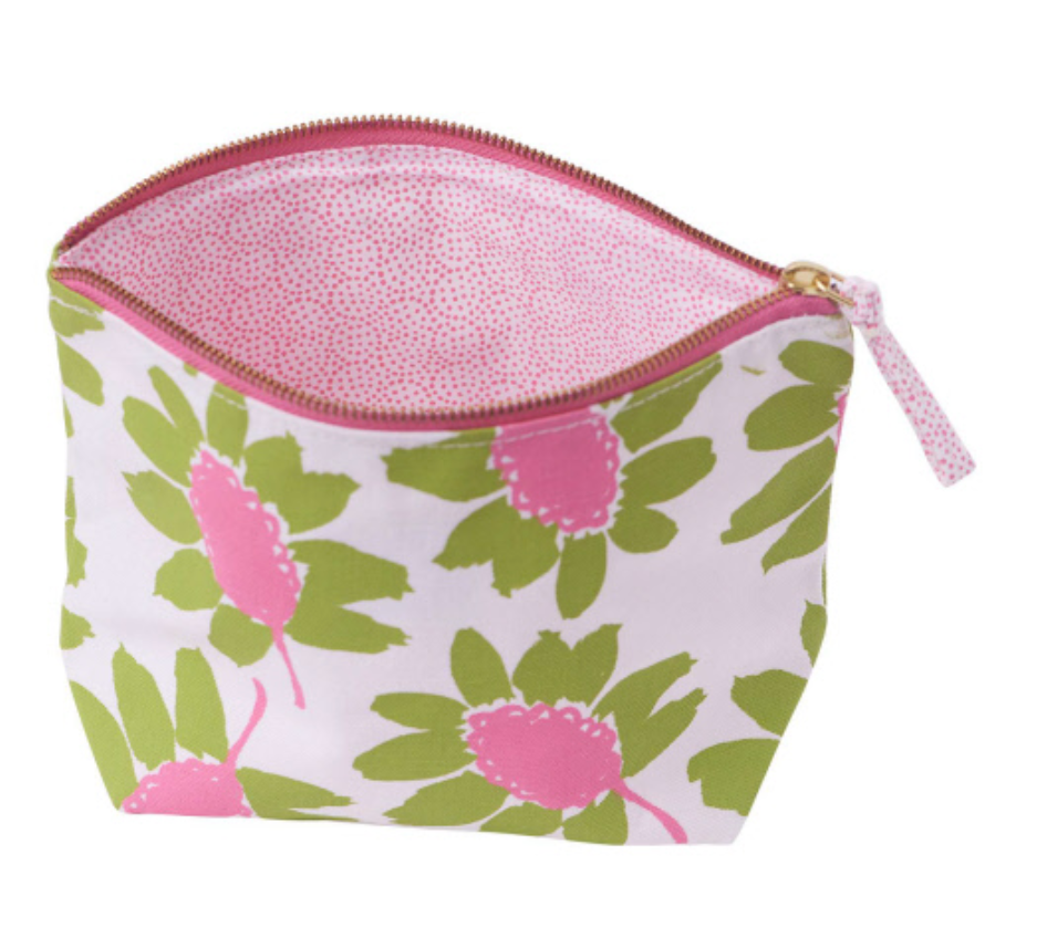 Callie Lime Pouch - Medium