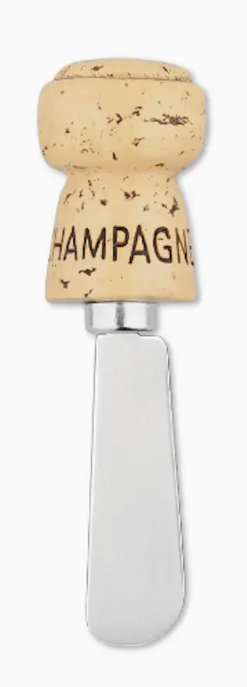 Champagne Cork Cheese Spreader