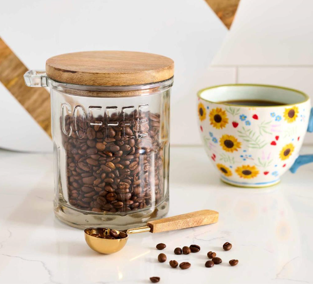 Glass Coffee Canister Set