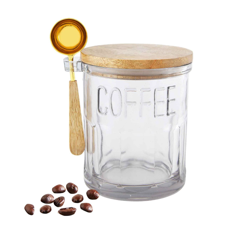 Glass Coffee Canister Set