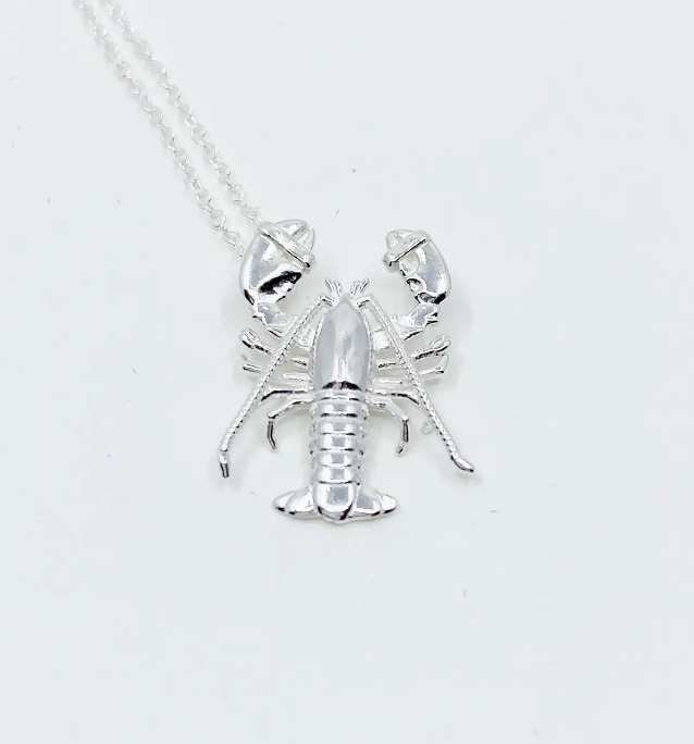 The Ketcham Lobster Sterling Silver Pendant