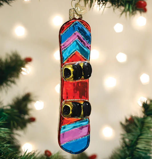 Snowboard Ornament