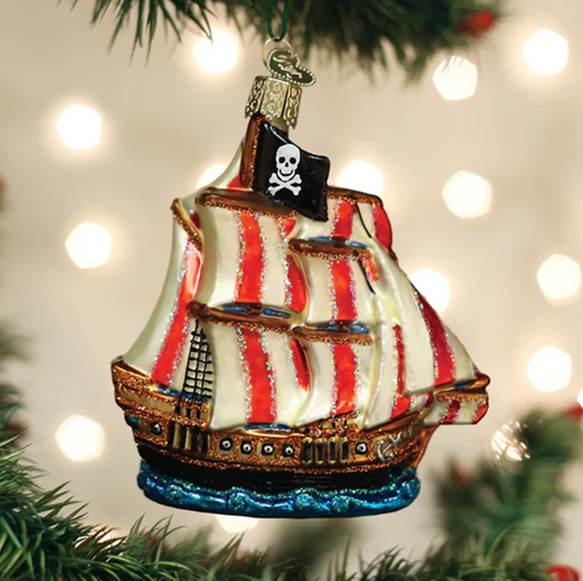 Pirate Ship Ornament