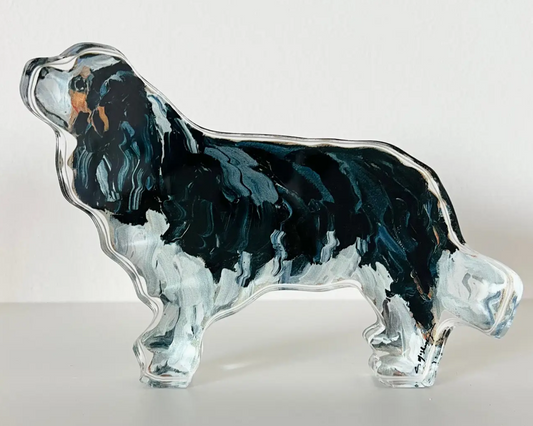 Cavalier King Charles (Black) Acrylic Block