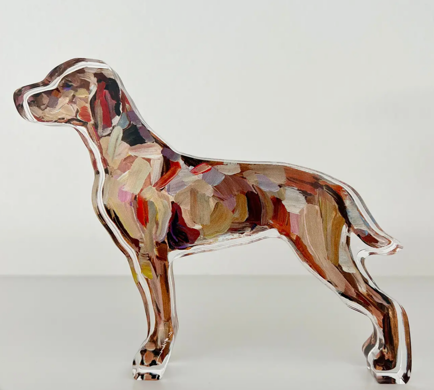 Vizsla Acrylic Block