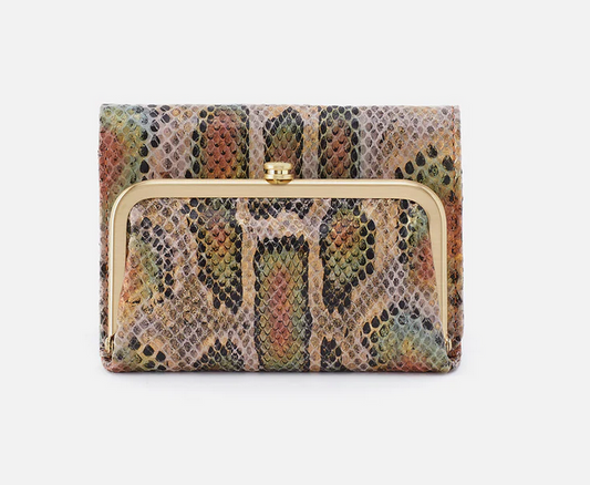 Robin Wallet - Opal Snake Print