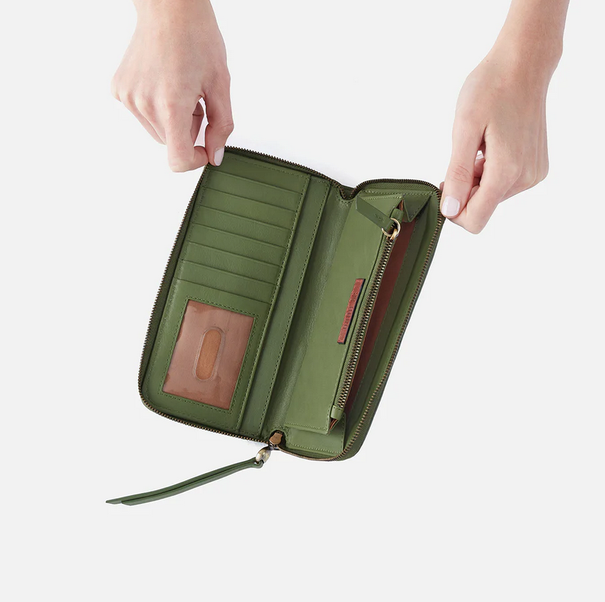 Nila Zip Around Wallet - Large - Sweet Basil