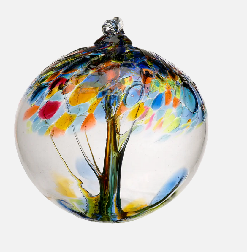 Tree of Hope Glass Globe - 2"