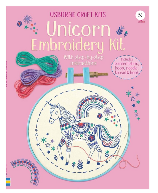 Unicorn Embroidery Kit