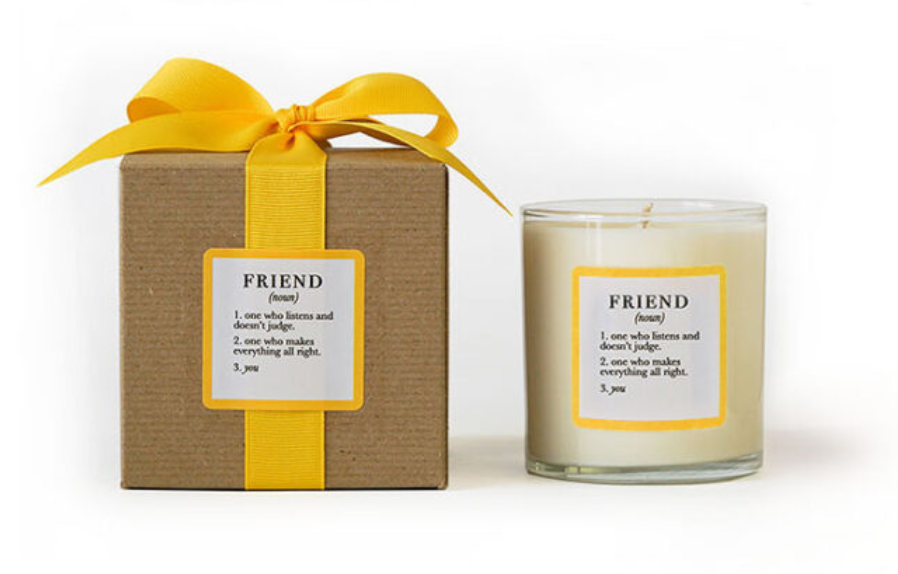 Friend Definition Candle