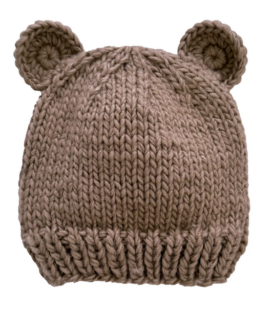 Tan Bear Hat