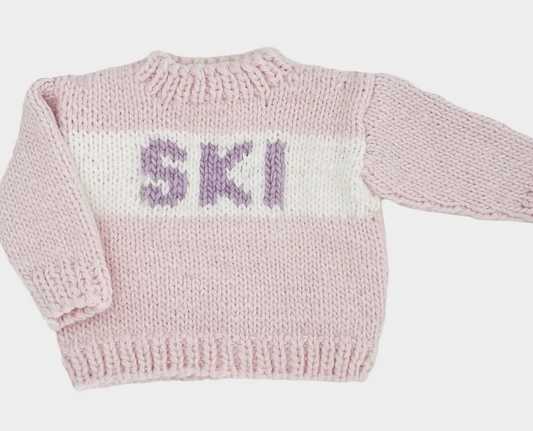 Pink Baby Ski Sweater