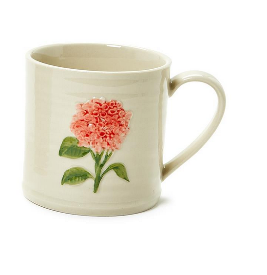 Pink Hydrangea Mug