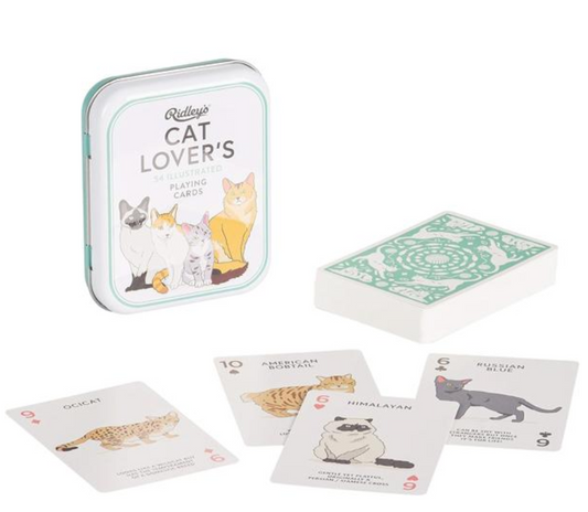 Cat Lover's Playing Cards