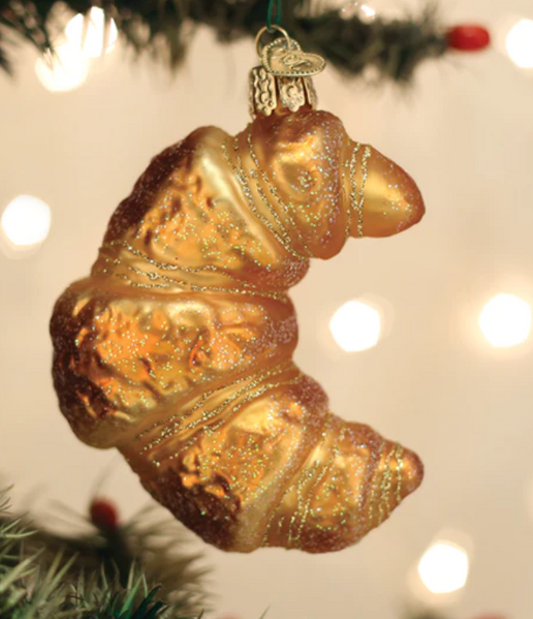 Croissant Ornament