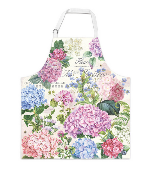 Wild Hydrangea Apron