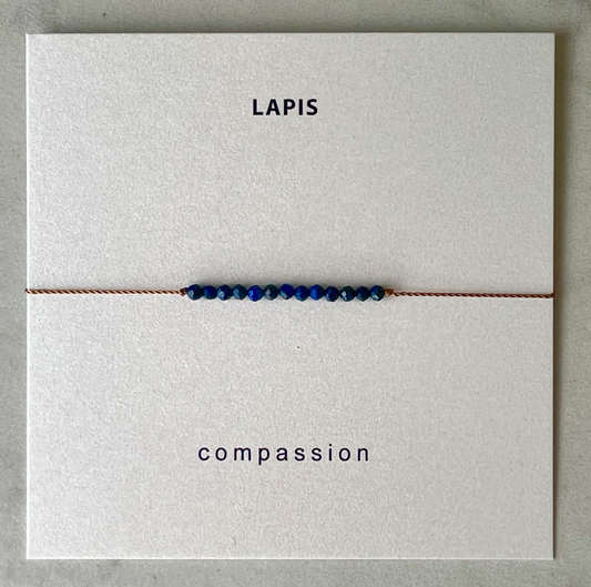 Lapis Lazuli Bracelet - Compass