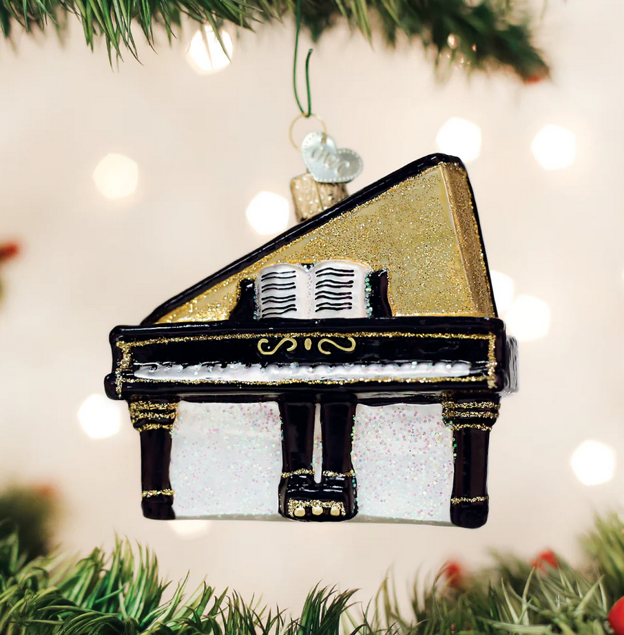 Baby Grand Piano Ornament