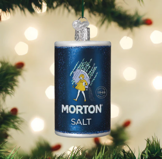 Morton Salt Canister Ornament