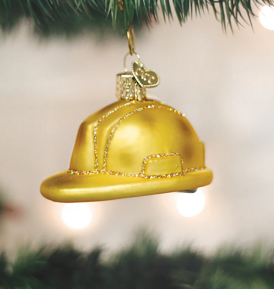 Construction Helmet Ornament