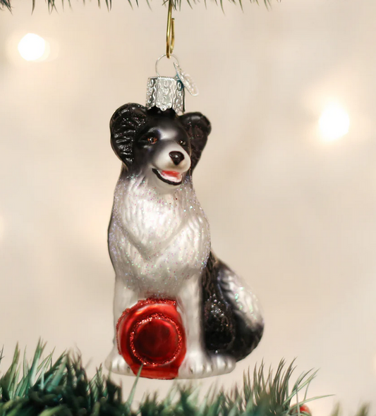 Border Collie Ornament