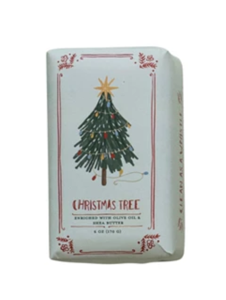 Christmas Tree Bar Soap