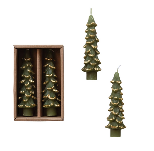 Evergreen Tree Shaped Taper - Short