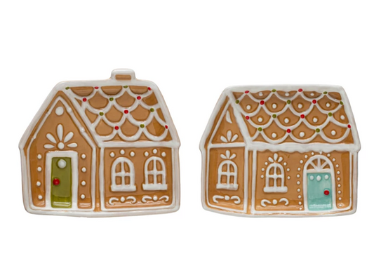 Gingerbread House Plate