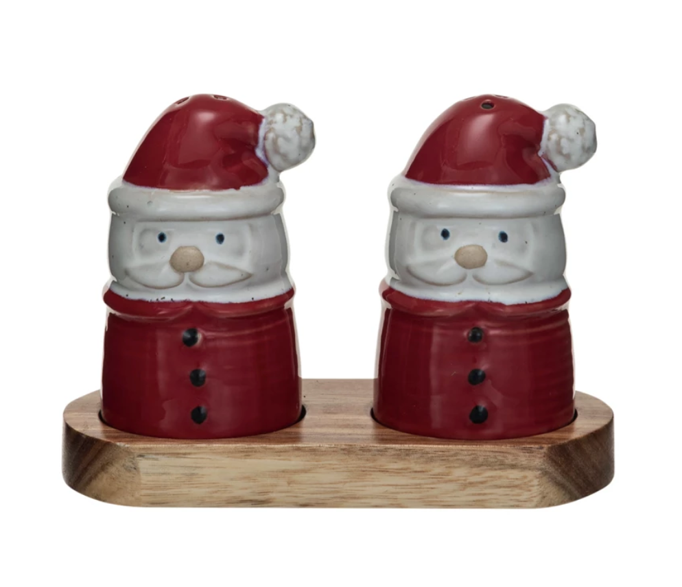 Santa Shaped Salt & Pepper