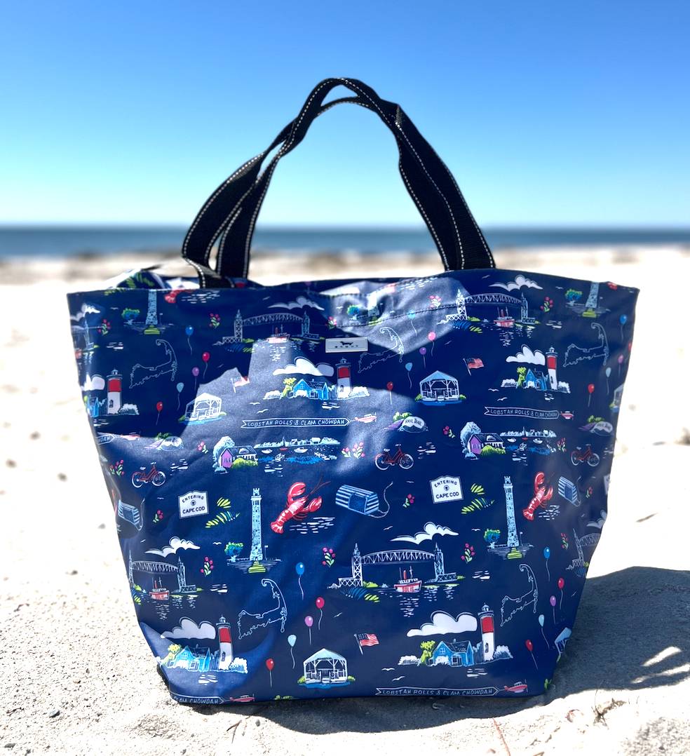 Weekender - Navy Cape Cod Landmark *Exclusive*