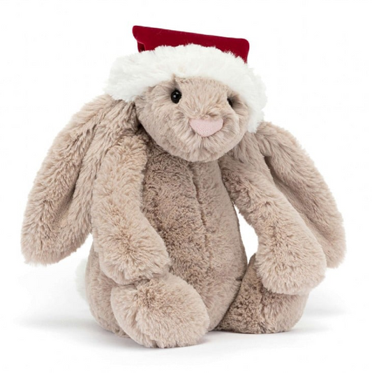 Bashful Christmas Bunny Plush