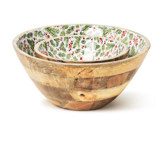 Merry Berry Wood Bowl