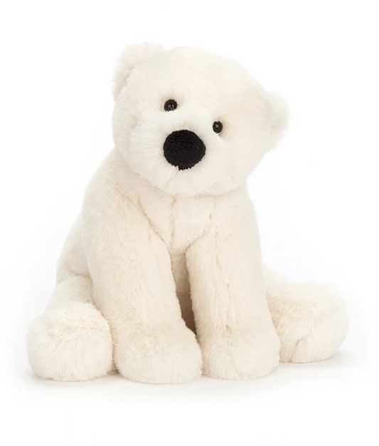 Perry Polar Bear Plush - Small