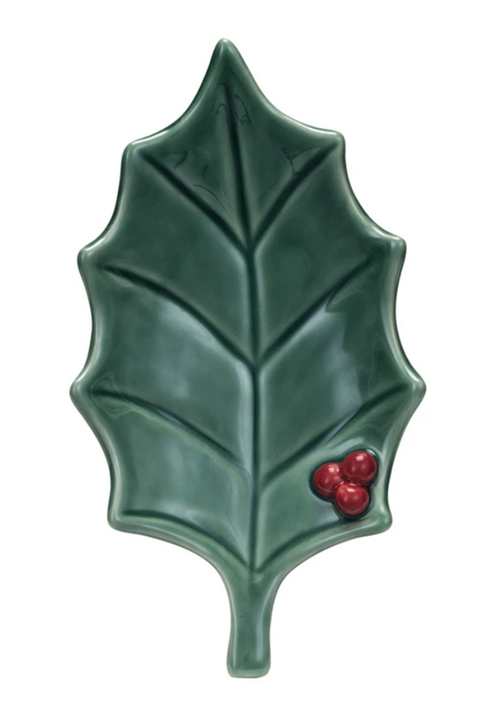 Holly Leaf Dish