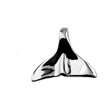 Whale Tail Stud Earrings