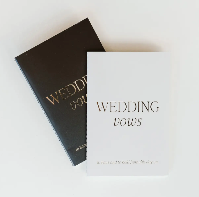 Wedding Vows Booklet Set