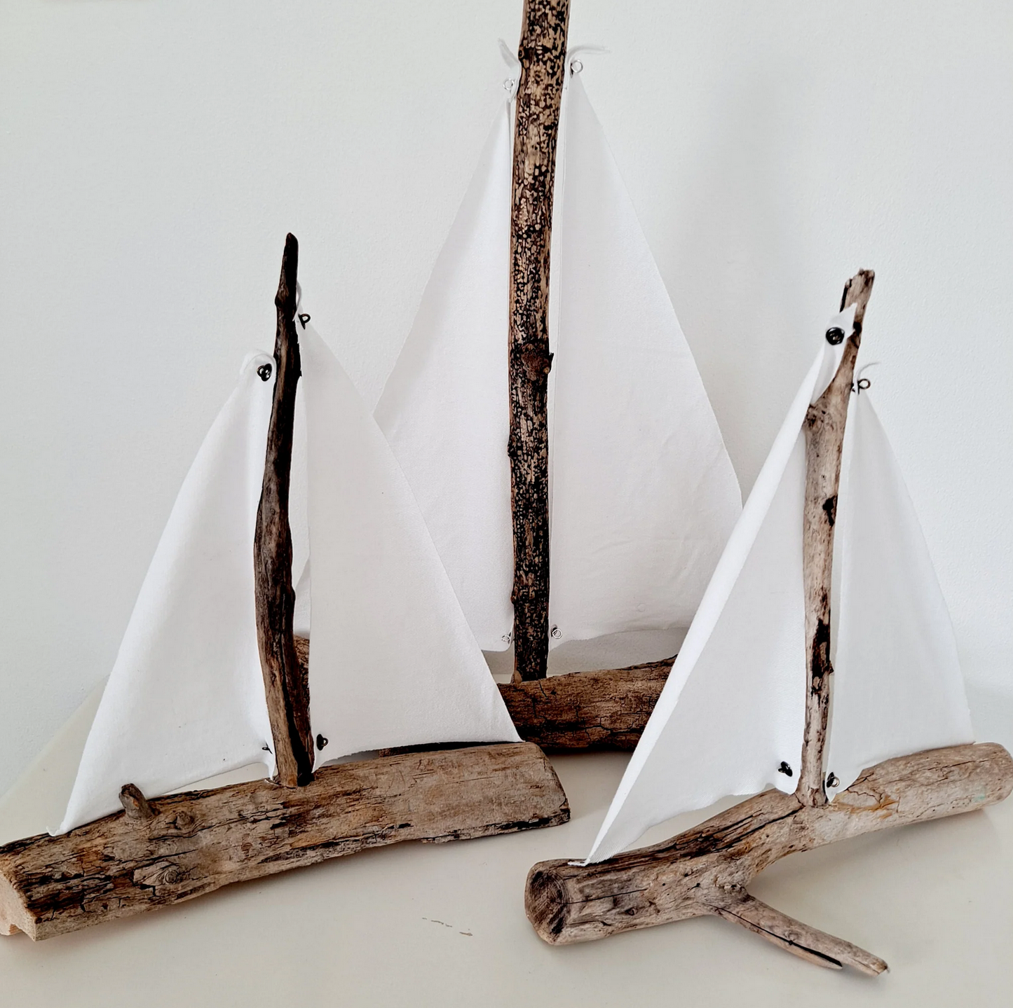 Clear Sky Driftwood Sailboat